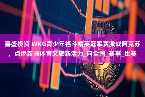 嘉盛投资 WKG青少年格斗精英冠军赛激战阿克苏，点燃新疆体育文旅新活力_向全国_赛事_比赛