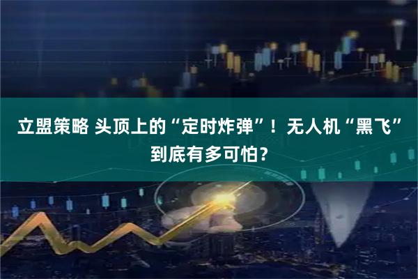 立盟策略 头顶上的“定时炸弹”！无人机“黑飞”到底有多可怕？