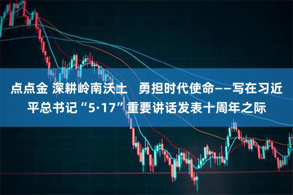 点点金 深耕岭南沃土   勇担时代使命——写在习近平总书记“5·17”重要讲话发表十周年之际